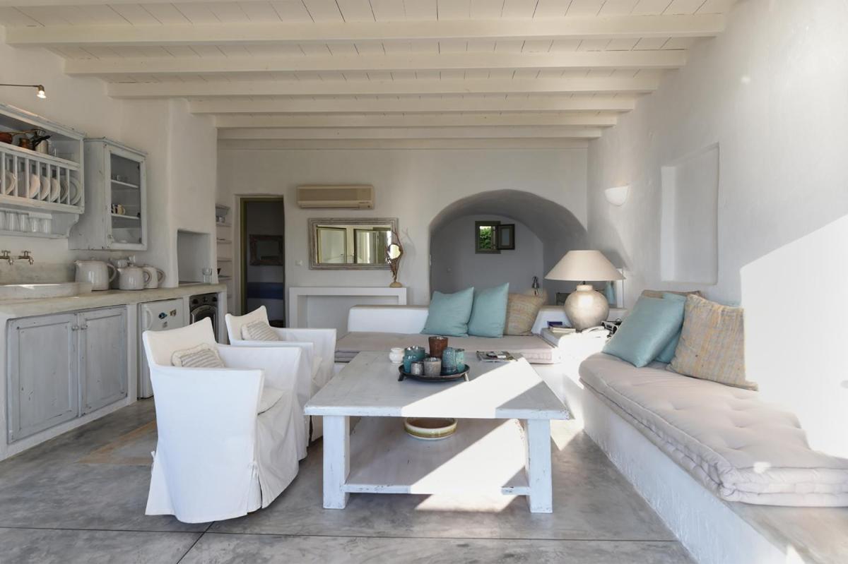 Ochre Dream, Beach Front & Sunset Villa Naousa Eksteriør bilde