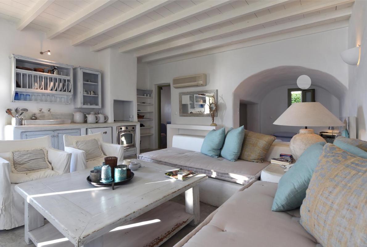 Ochre Dream, Beach Front & Sunset Villa Naousa Eksteriør bilde