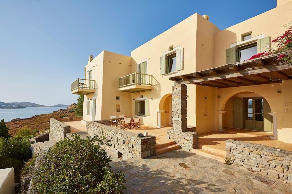 Ochre Dream, Beach Front & Sunset Villa Naousa Eksteriør bilde