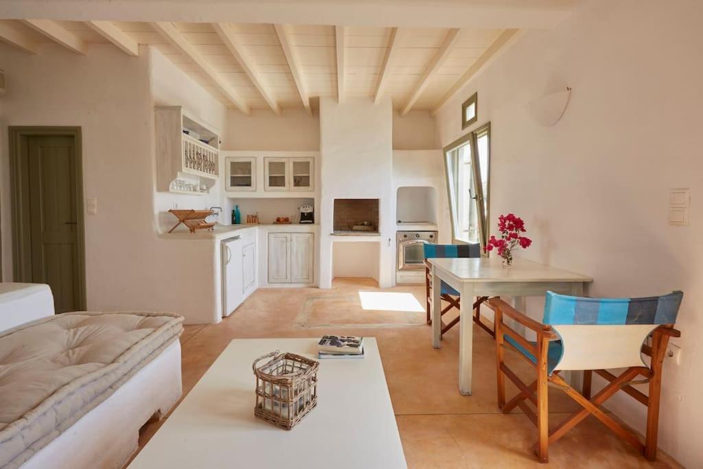 Ochre Dream, Beach Front & Sunset Villa Naousa Eksteriør bilde