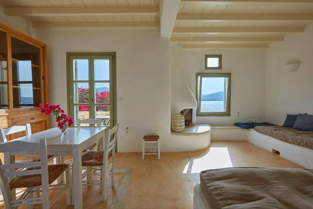 Ochre Dream, Beach Front & Sunset Villa Naousa Eksteriør bilde
