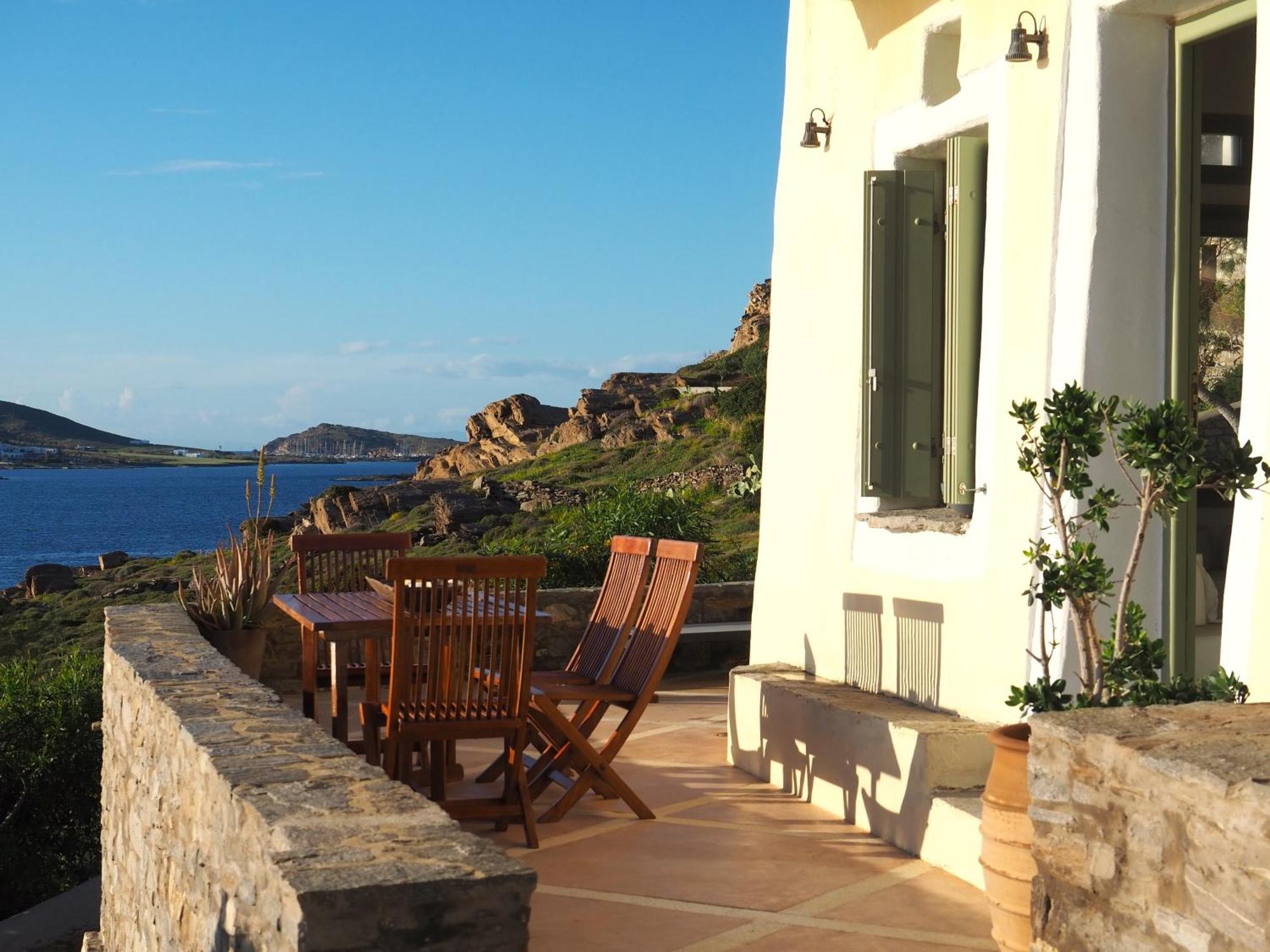 Ochre Dream, Beach Front & Sunset Villa Naousa Eksteriør bilde