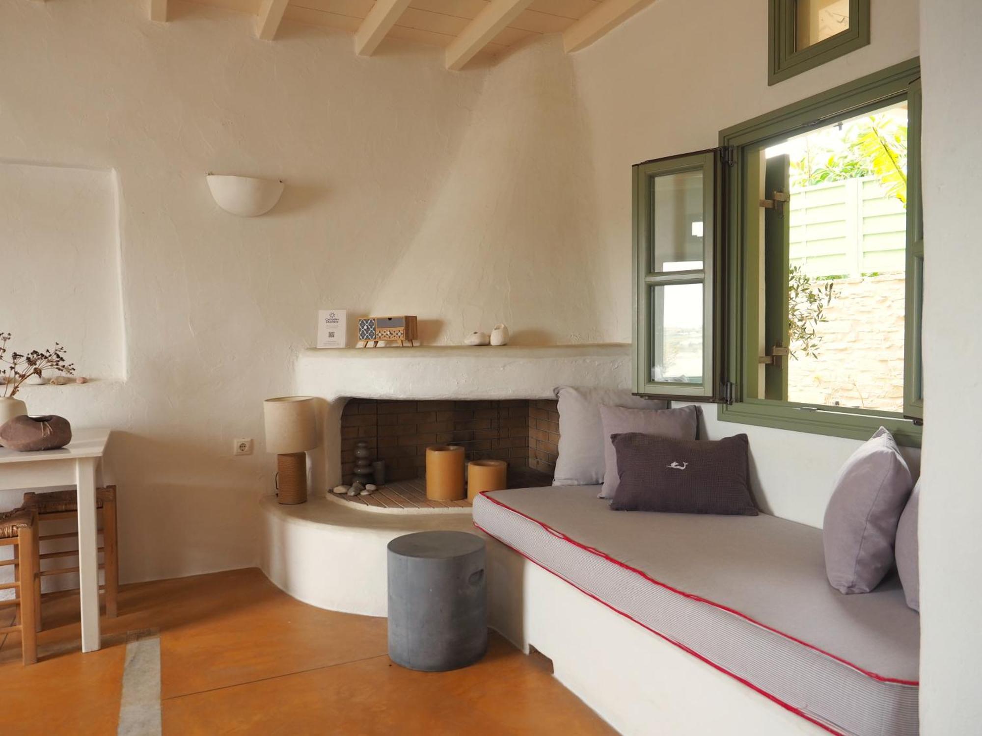 Ochre Dream, Beach Front & Sunset Villa Naousa Rom bilde