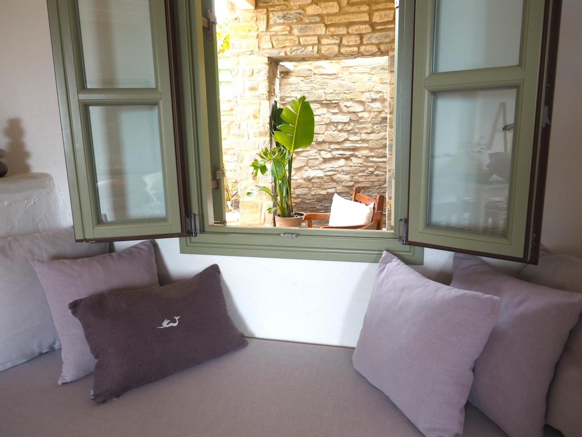 Ochre Dream, Beach Front & Sunset Villa Naousa Rom bilde